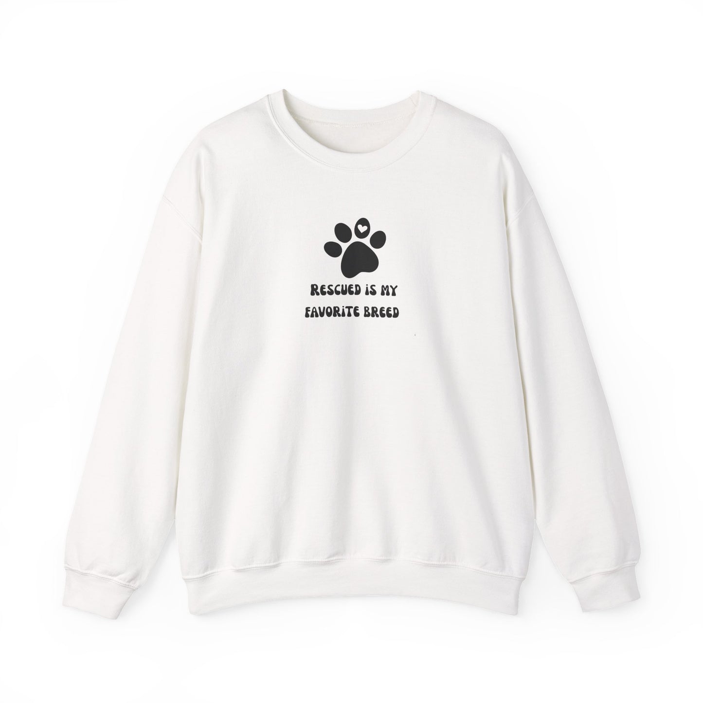 Rescue Paw Print Sweatshirt