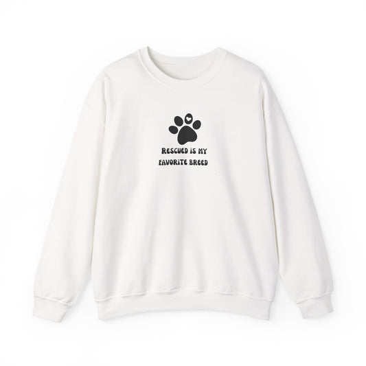 Rescue Paw Print Sweatshirt